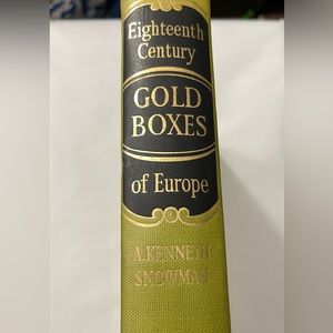 Vintage Book - Eighteenth Century Gold Boxes of Europe A. Kenneth Snowman